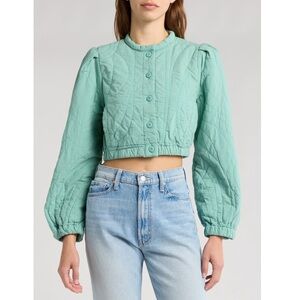 Mother The Rough Puff Quilted Jacket Size Medium